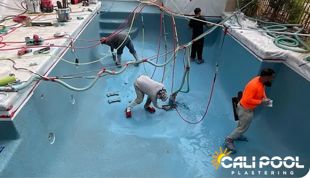 Pool resurfacing