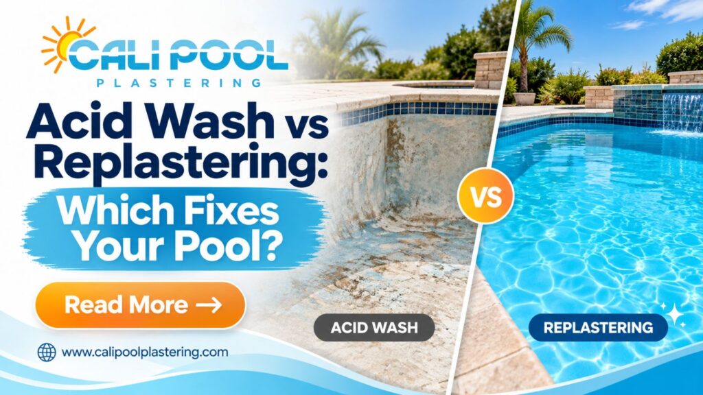 Acid Wash vs Replastering Which Fixes Your Pool